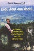 Kopi, Adat dan Modal : Teritorialsasi dan Identitas Adat di Taman Nasional Lore Lindu Sulawesi tengah